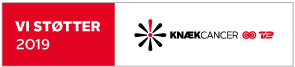 Vi støtter Knæk Cancer 2018